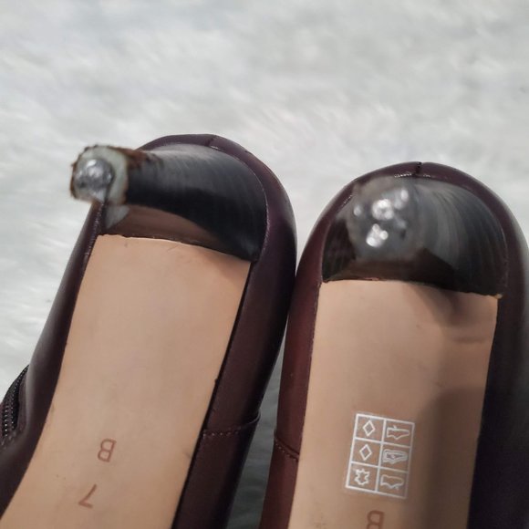 Coach Brown A00310 Holiday Soft Shine Chestnut Leather Boots/Booties, 7 - Picture 9 of 10